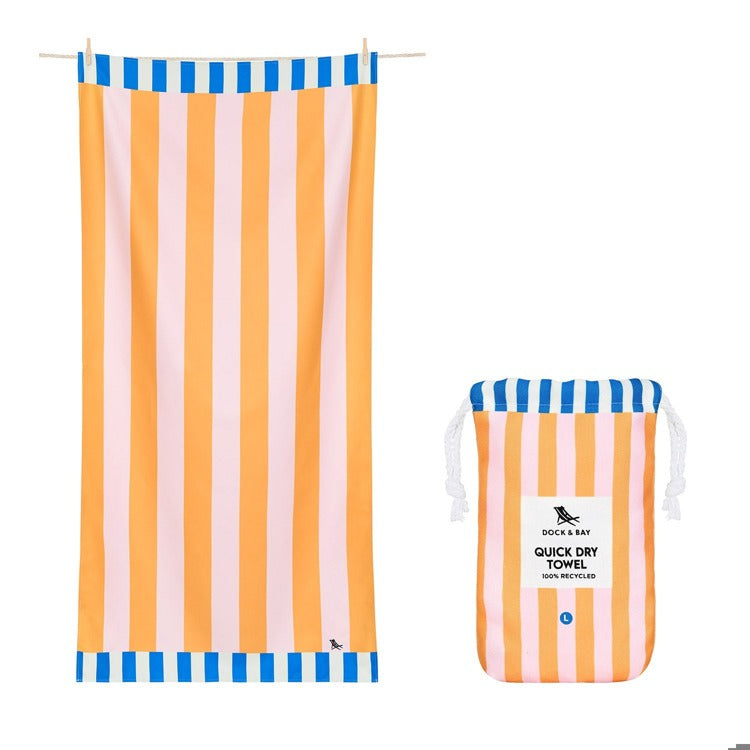 Mellow Yellow - Quick Dry Towel | Dock & Bay-L