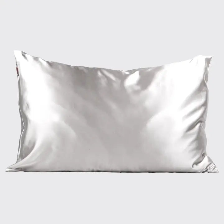 Kitsch Satin Pillowcase Standard - Silver