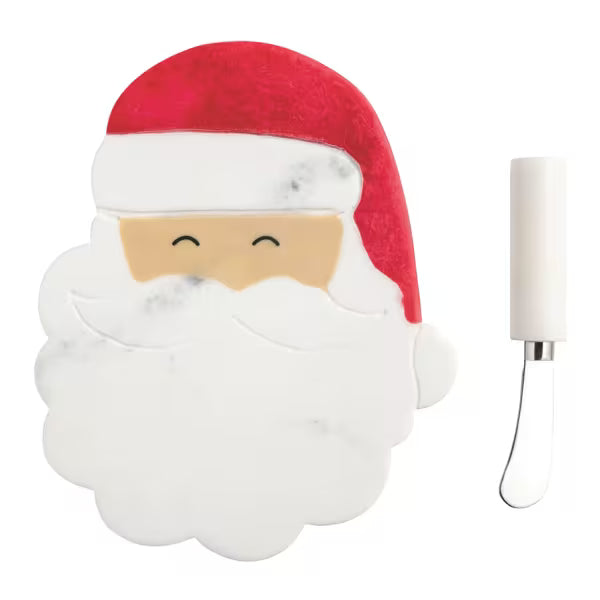 MUD PIE SANTA MARBLE BOARD SET