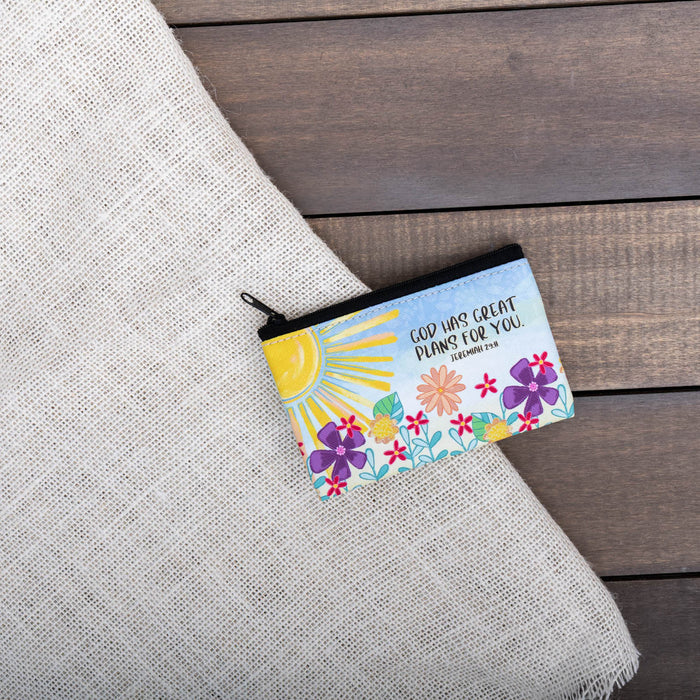 COIN PURSE: GREAT PLANS JEREMIAH 29:11