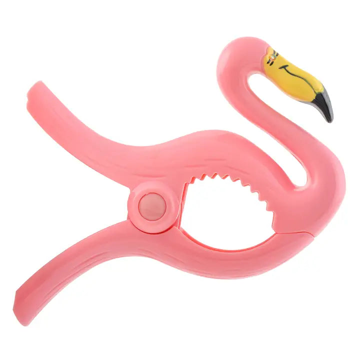 O2COOL Boca Towel Clip Flamingo