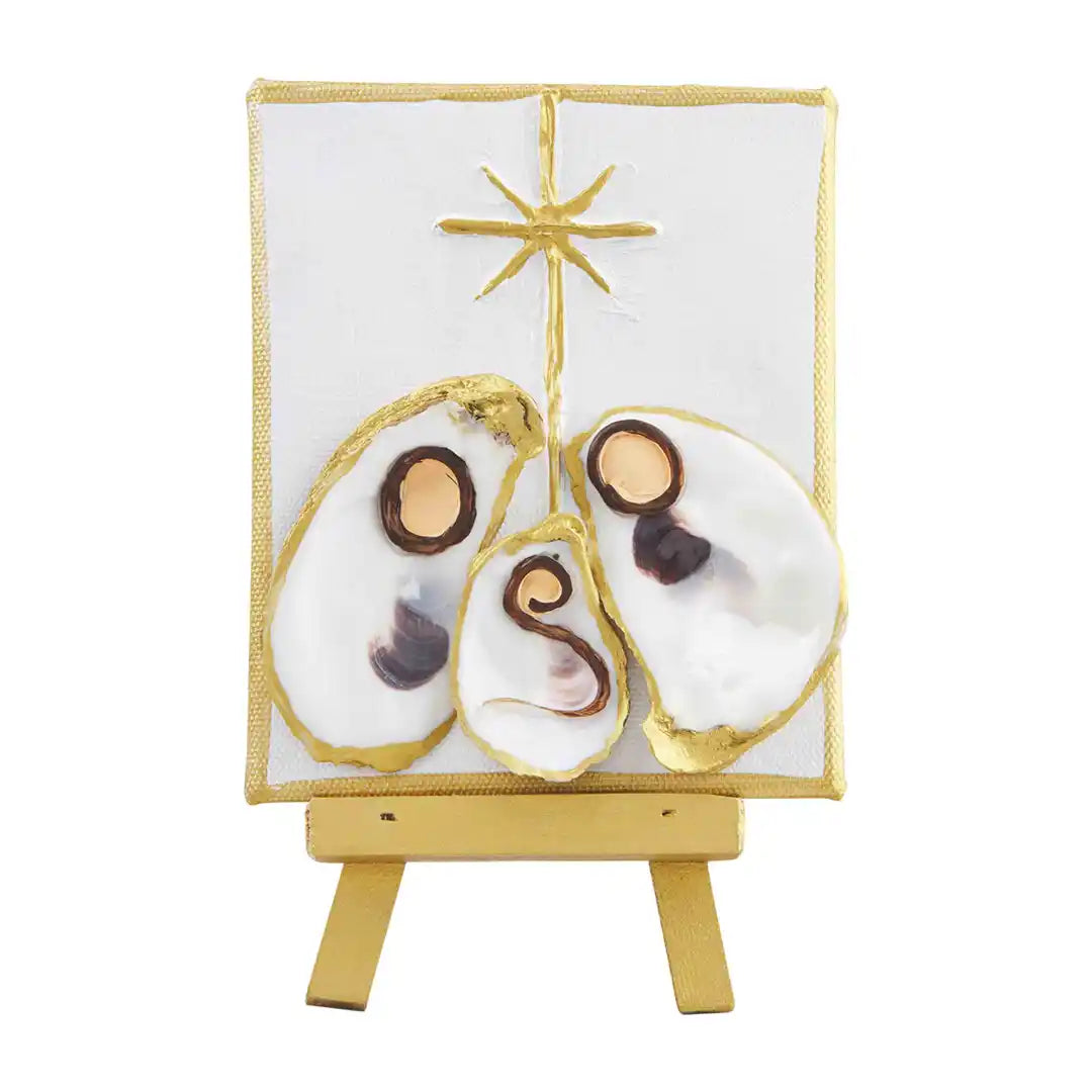 OYSTER EASEL PLAQUE