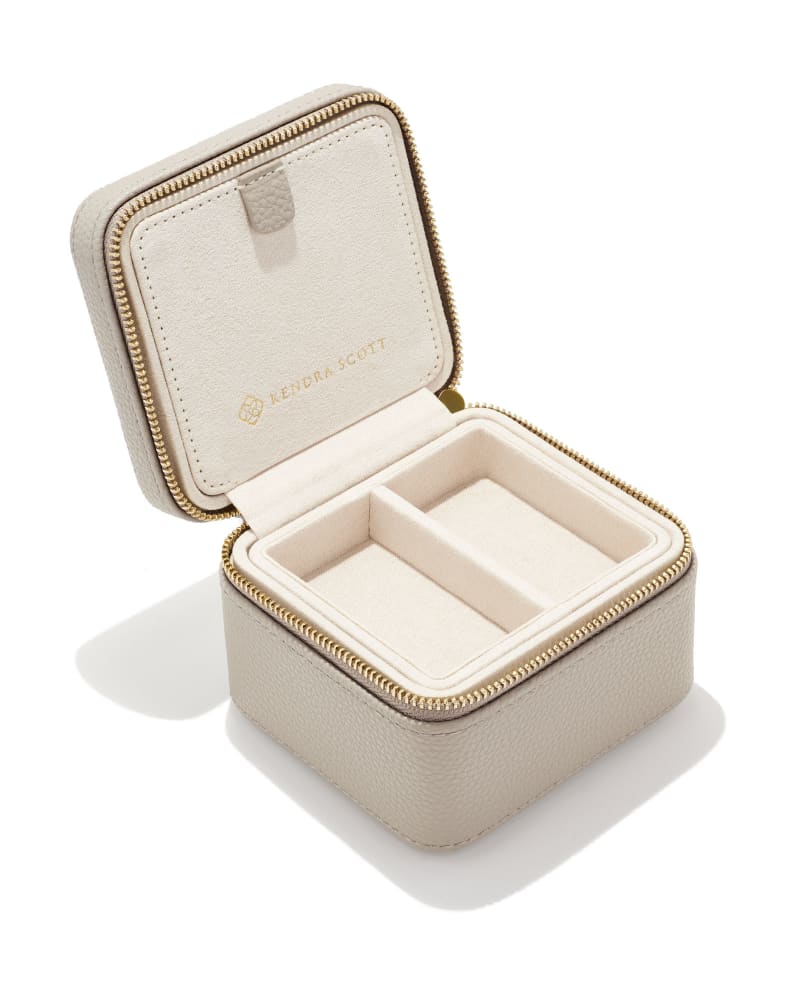 Kendra Scott Small Travel Jewelry Case in Taupe