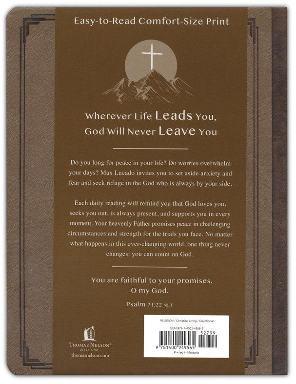 You Can Count on God, Large Text Leathersoft
