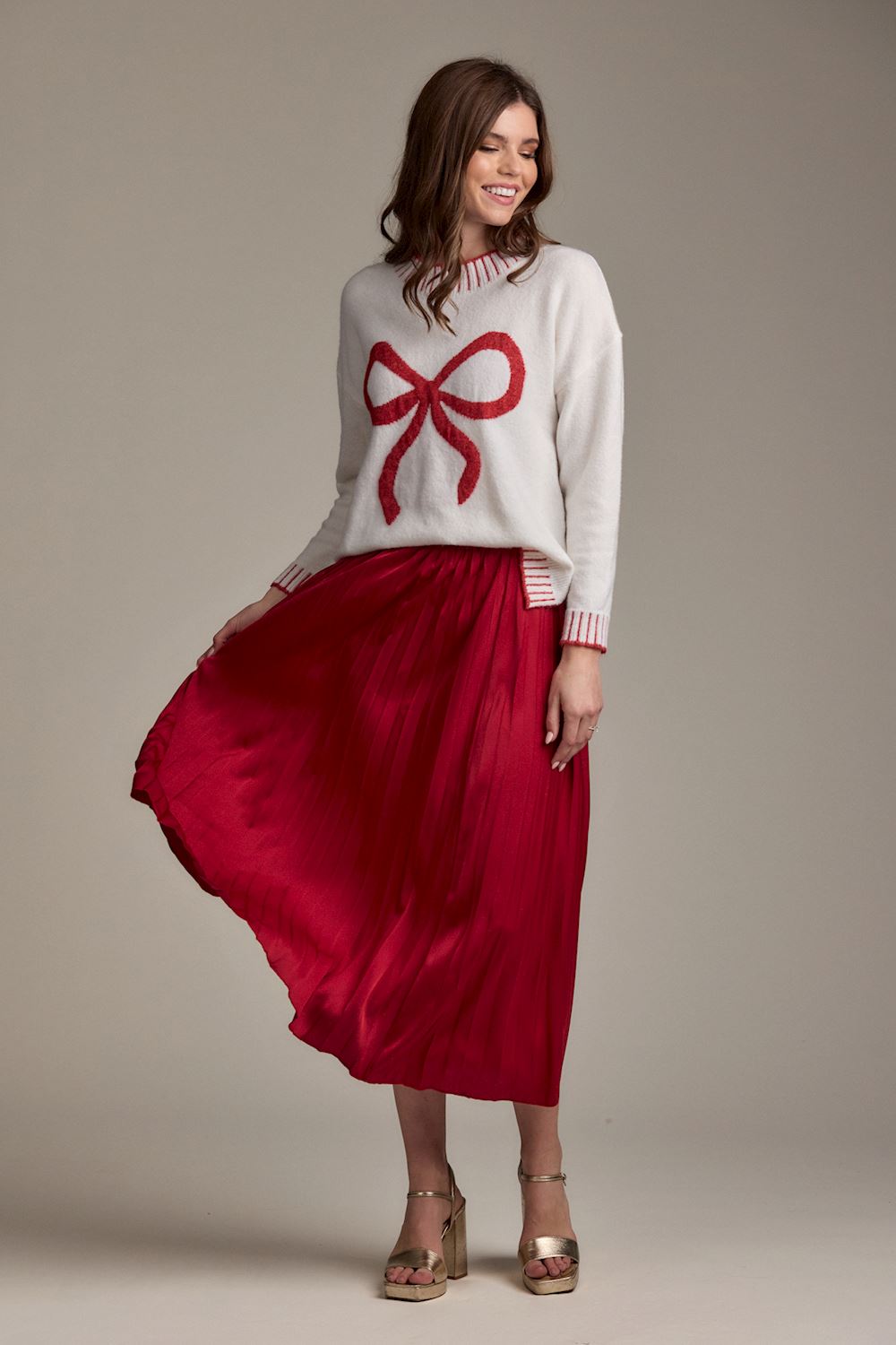 MUD PIE WILDER BOW SWEATER