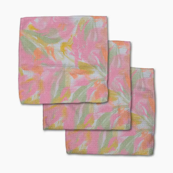Geometry Heat Wave Dishcloth Set