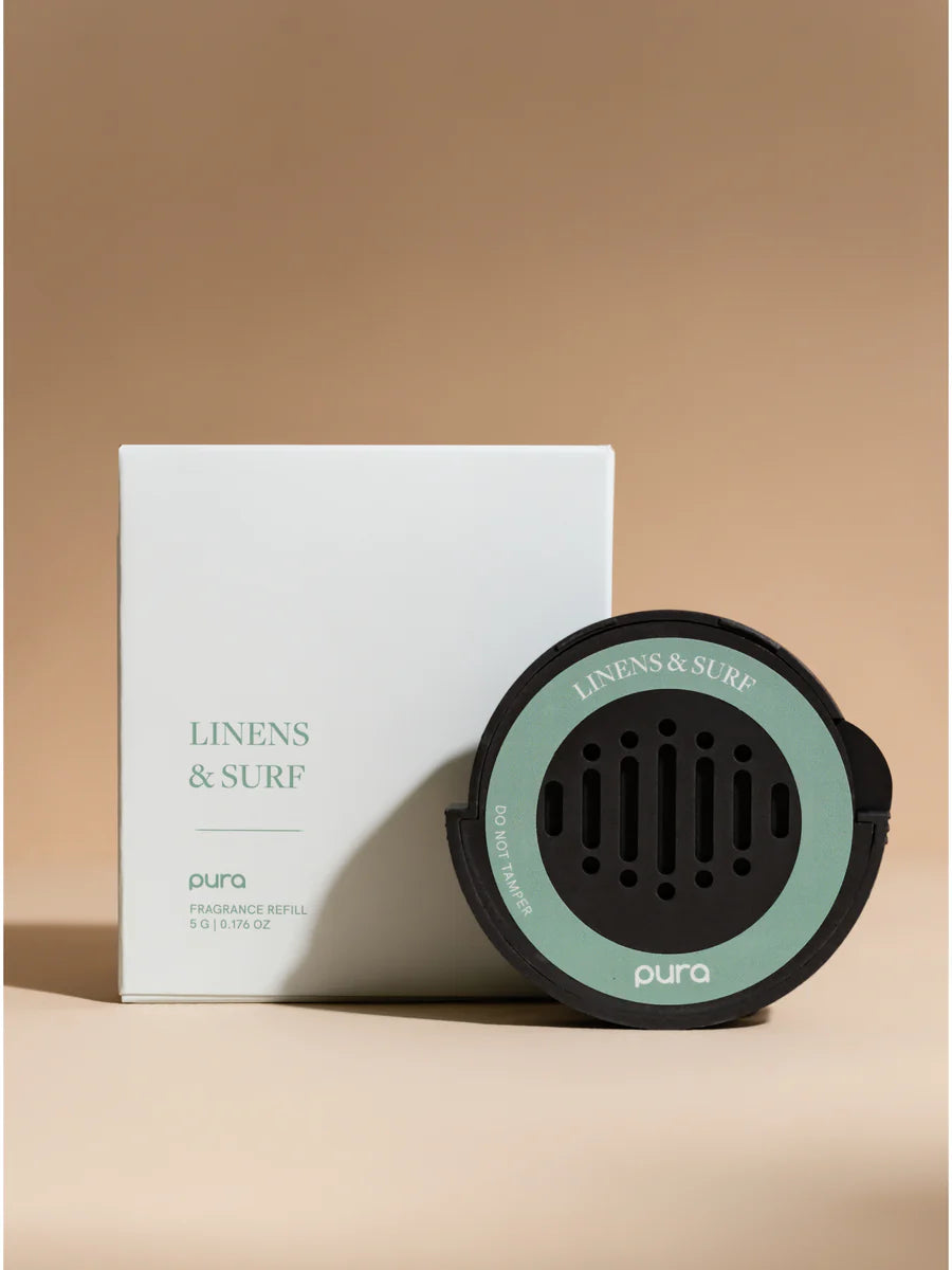 Pura Car Refill Linens & Surf