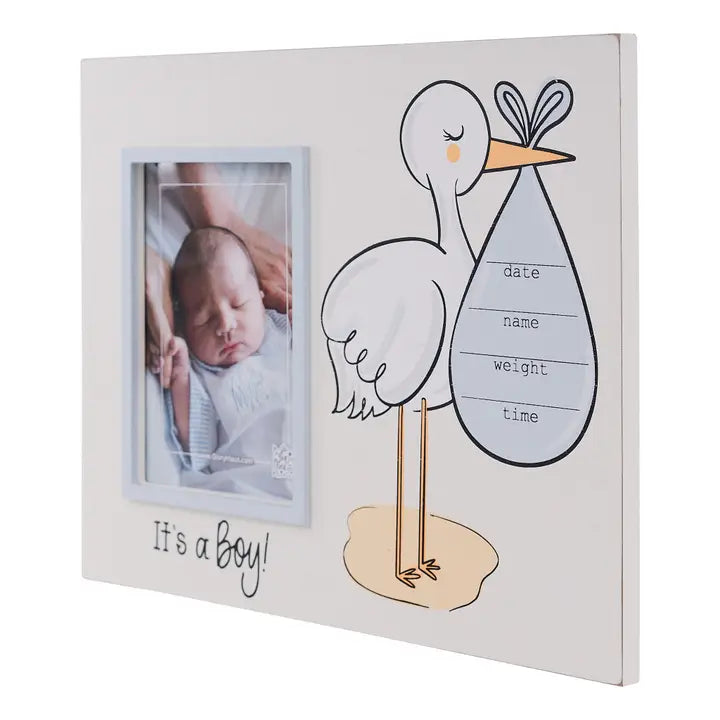Glory Haus Stork It's A Boy Frame