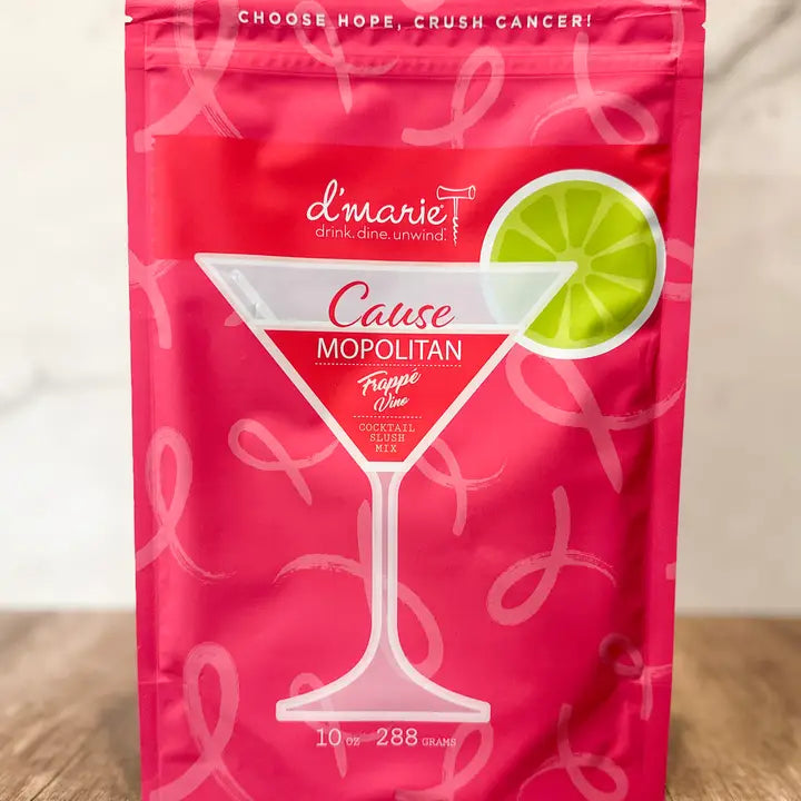 d'marie Cause-Mopolitan Cocktail Slush Mix - Limited Edition