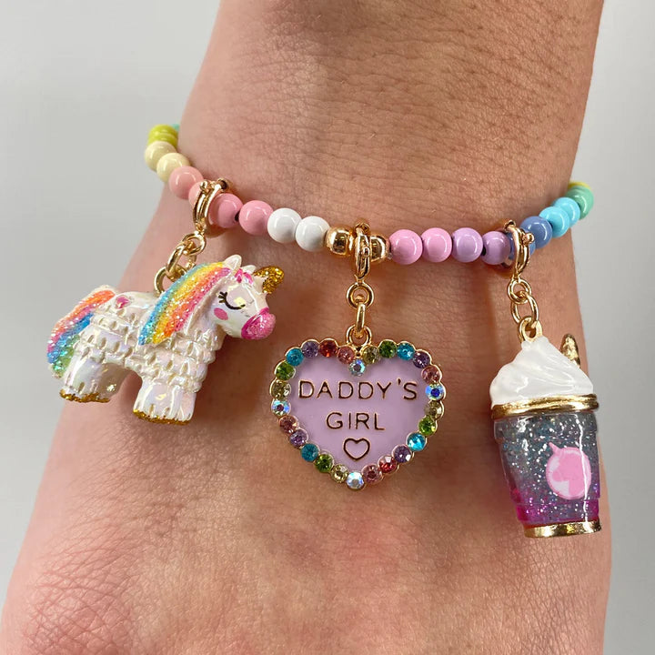 CHARM IT! 4mm Pastel Stretch Bead Bracelet