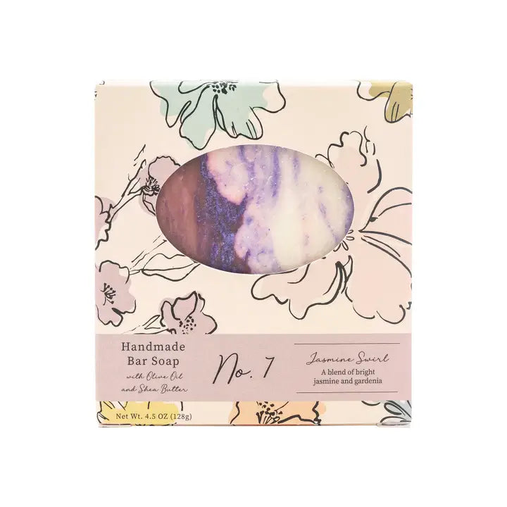 Cait + Co Wild Blossom Soap No. 7 - Jasmine Swirl