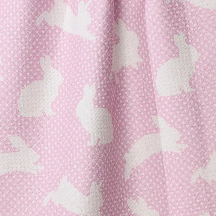 Geometry Sweet Bunny Tea Towel