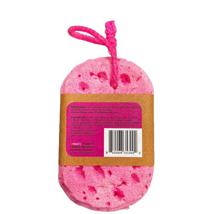 Dirty Unicorn Hawaiian Breeze Soapy Scrubbie
