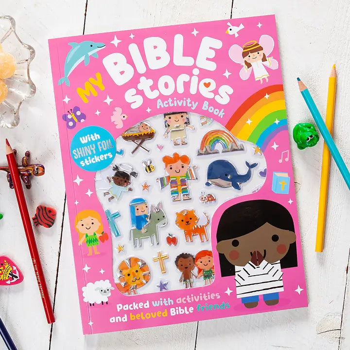 My Bible Stories Activity Book (Pink)