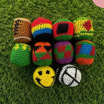 Crochet Hacky Sack Toy Balls