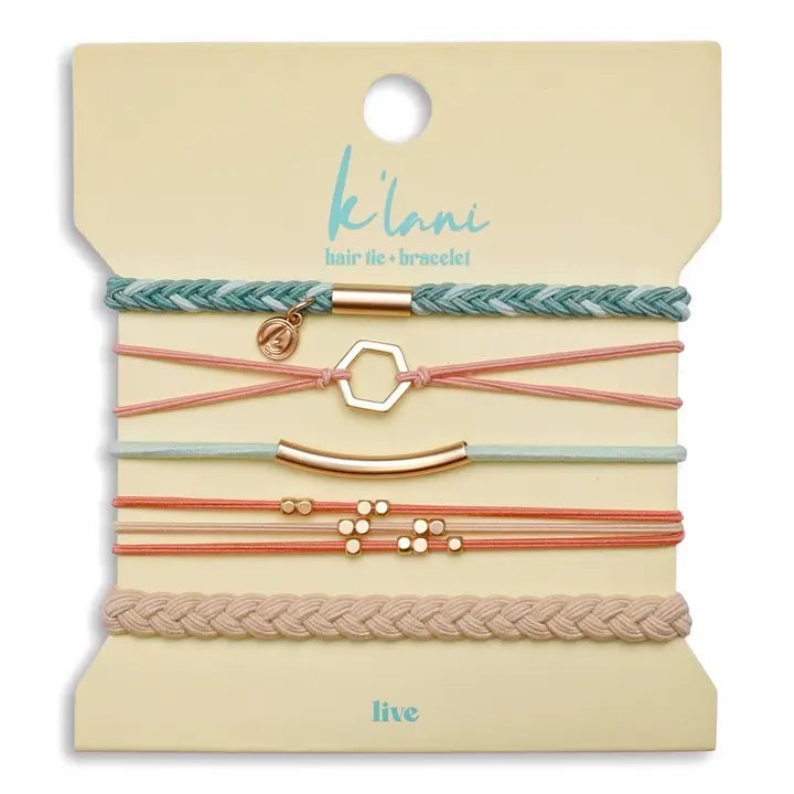 K'Lani Hair Tie Bracelets Live