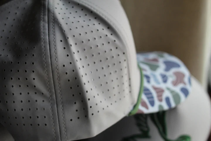 Knotted Pine Trading Co. Wood Duck Logo - Rope Hat - Snow Camo