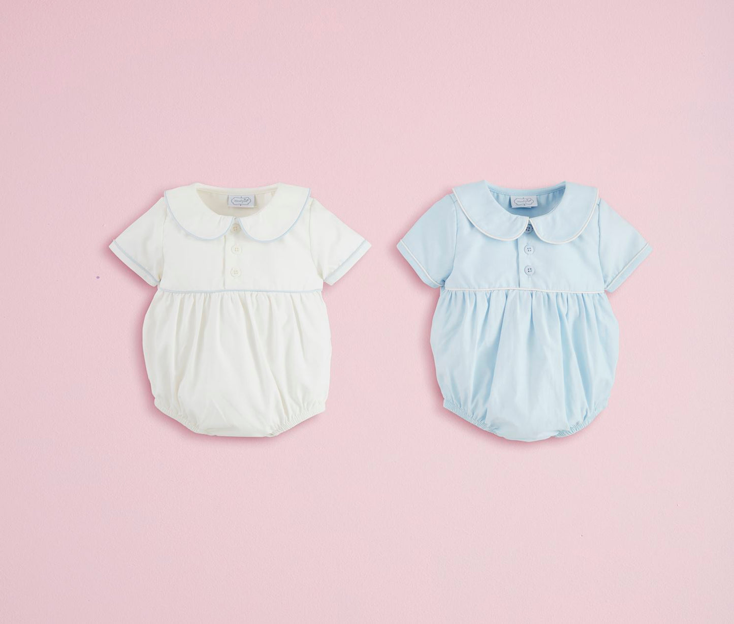 MUD PIE IVORY POPLIN BUBBLE