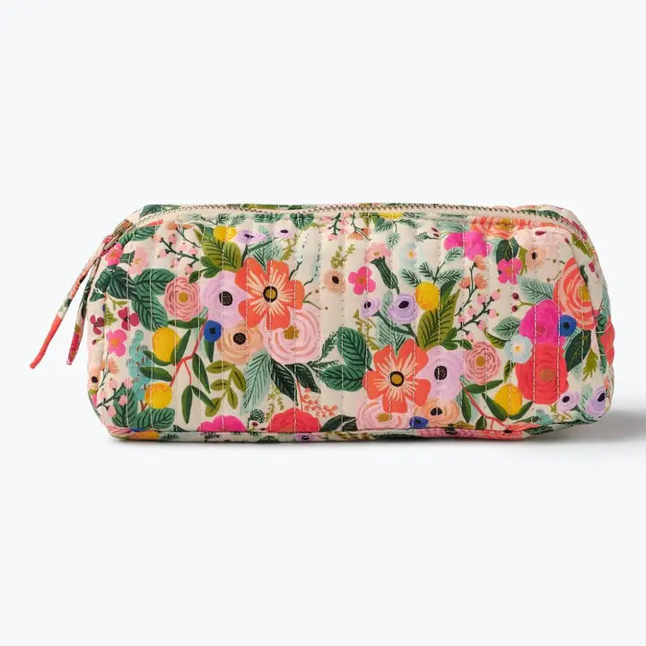 Rifle Paper Co. Garden Party Quilted Small Cosmetic Pouch