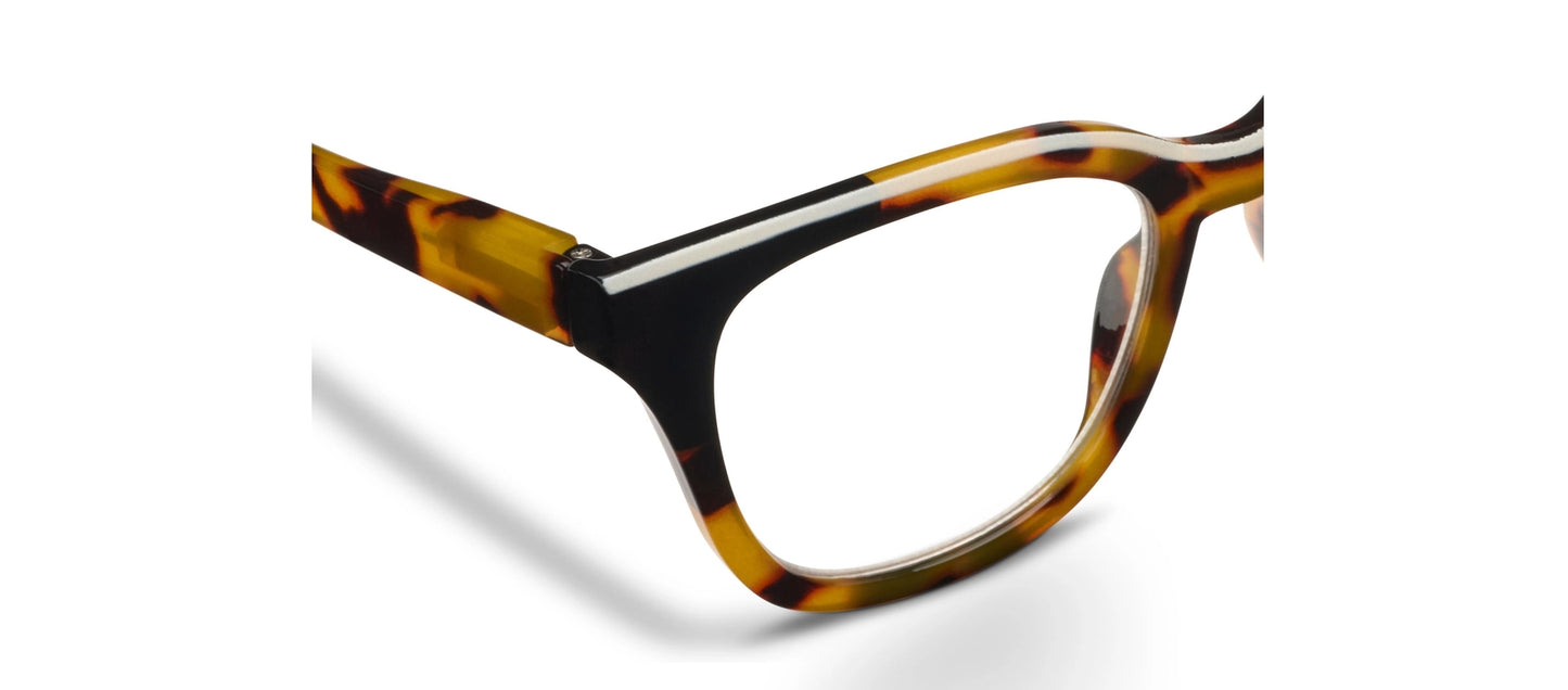 Peepers Ramona (Blue Light)-Tokyo Tortoise/Black