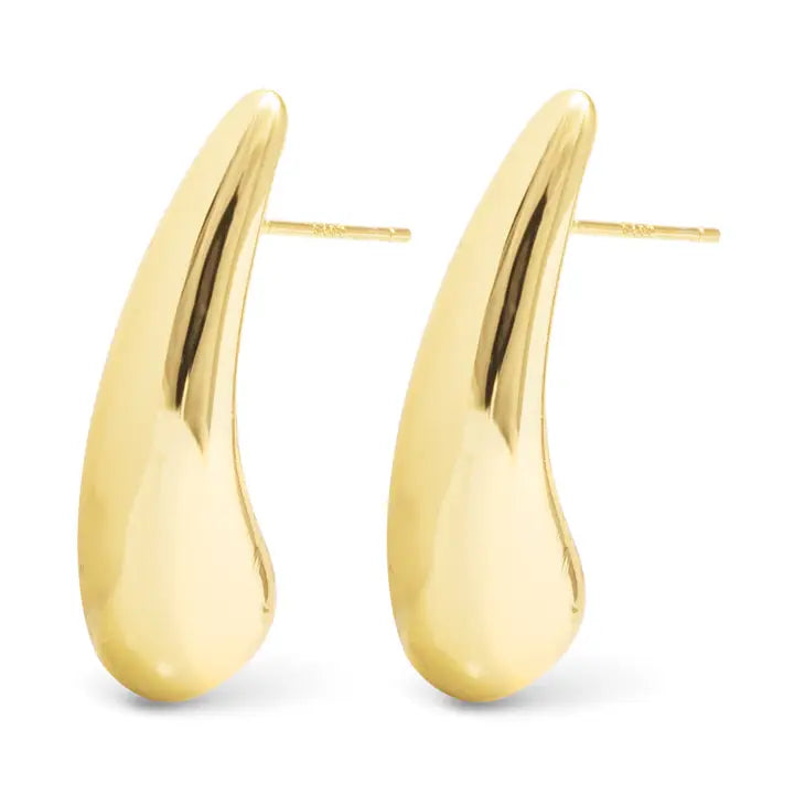 Amanda Blu Michelle Polished Droplet Gold