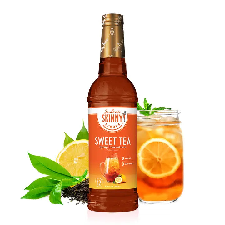 Jordan's Skinny Syrups Sugar Free Sweet Tea Syrup Concentrate