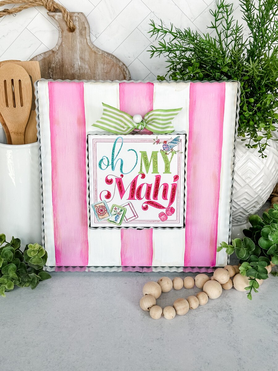The Round Top Collection Mini Art "Oh My Mahj"