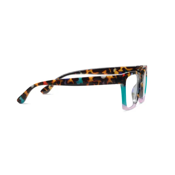 Peepers Birdie (Blue Light)-Peepfetti Tortoise Colorblock