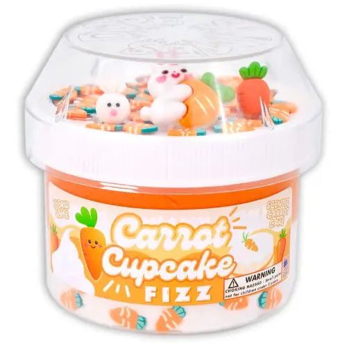 Dope Slimes Carrot Cupcake Fizz - Hybrid Texture Slime