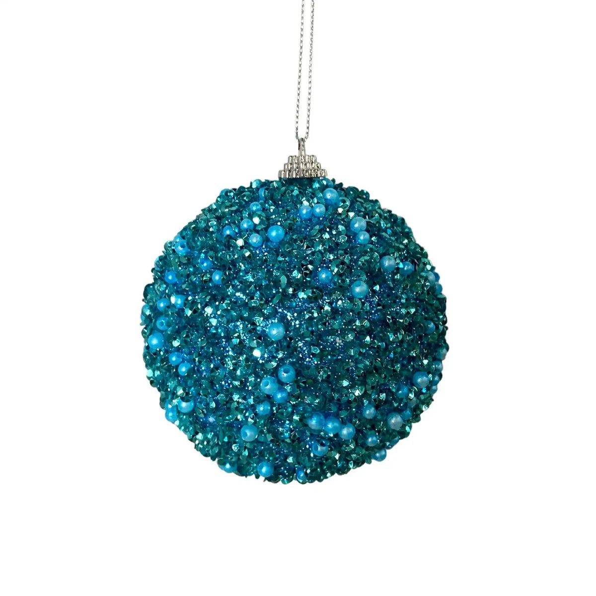 David Christopher's 4" Dazzling Sequin/Bead Ball - Lt. Blue