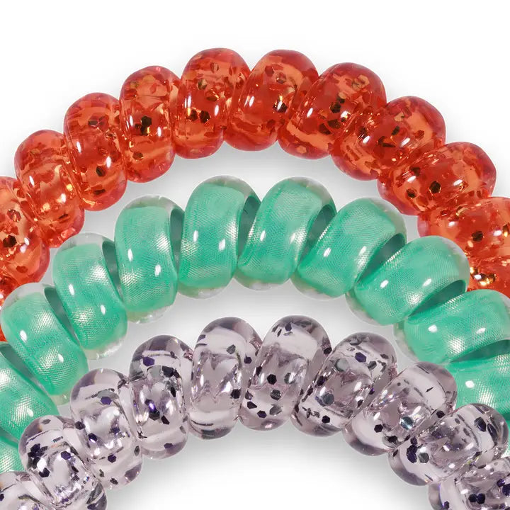 Teleties Spiral Hair Coils | Large | Showbiz Hair Ties