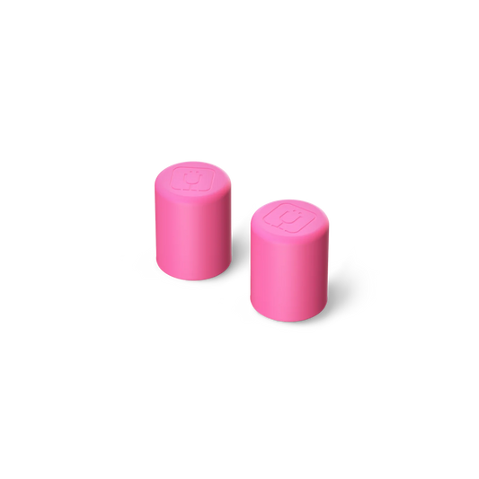 Brumate Magnetic Straw Cover Neon Pink | 2-Pack