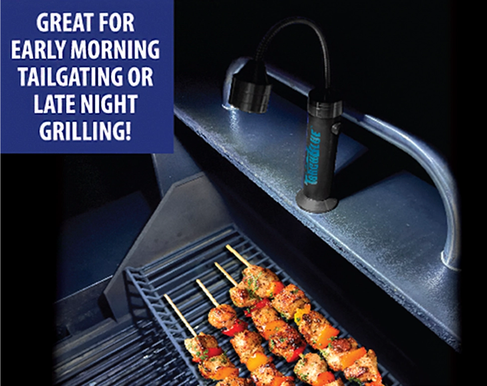 TorchBlue Matte Black Magnetic Grill Flashlight