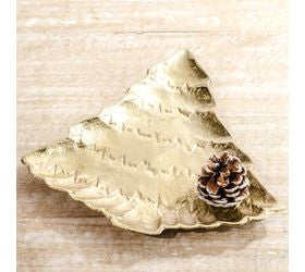 Pd HOME 12" GOLD TREE TRAY