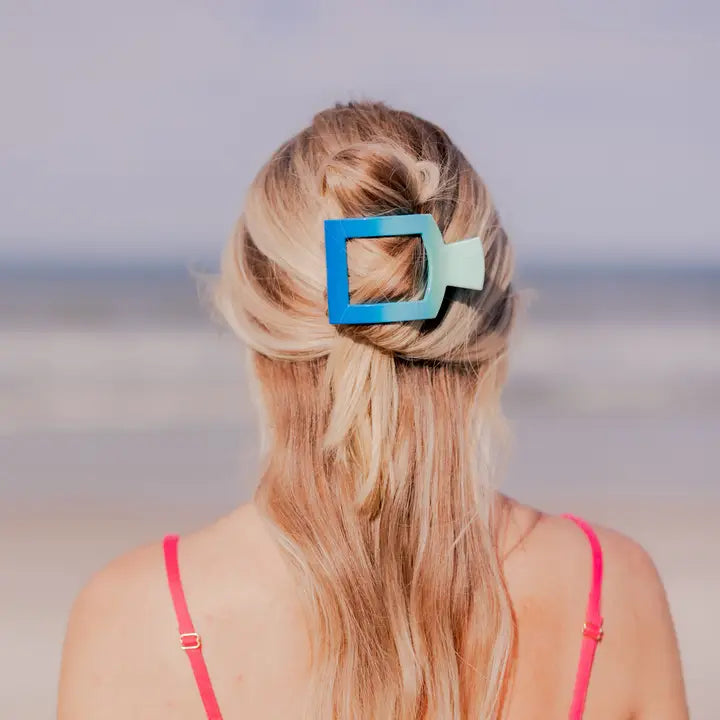Teleties Poolside Medium Flat Square Hair Clip