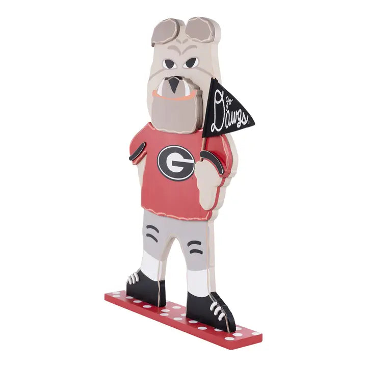 Glory Haus Hairy Dog Wooden Mascot