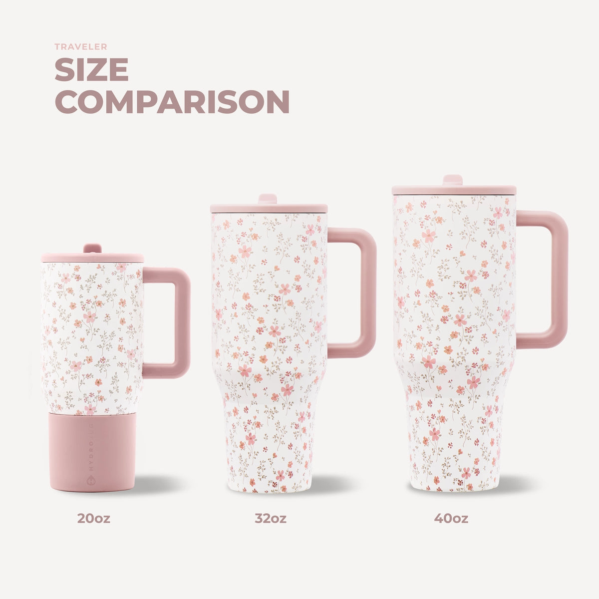 Magnolia HydroJug 32 oz Traveler Tumbler