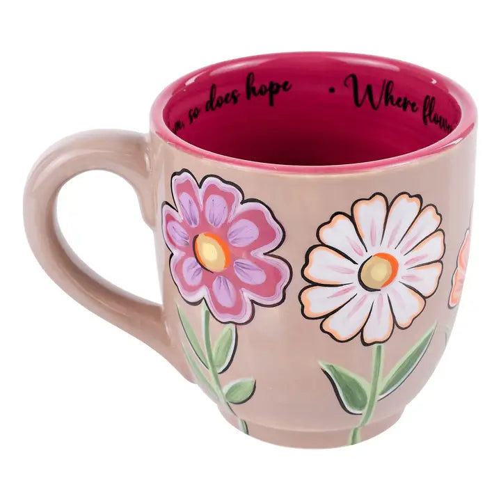 Glory Haus Wildflower Bee Mug