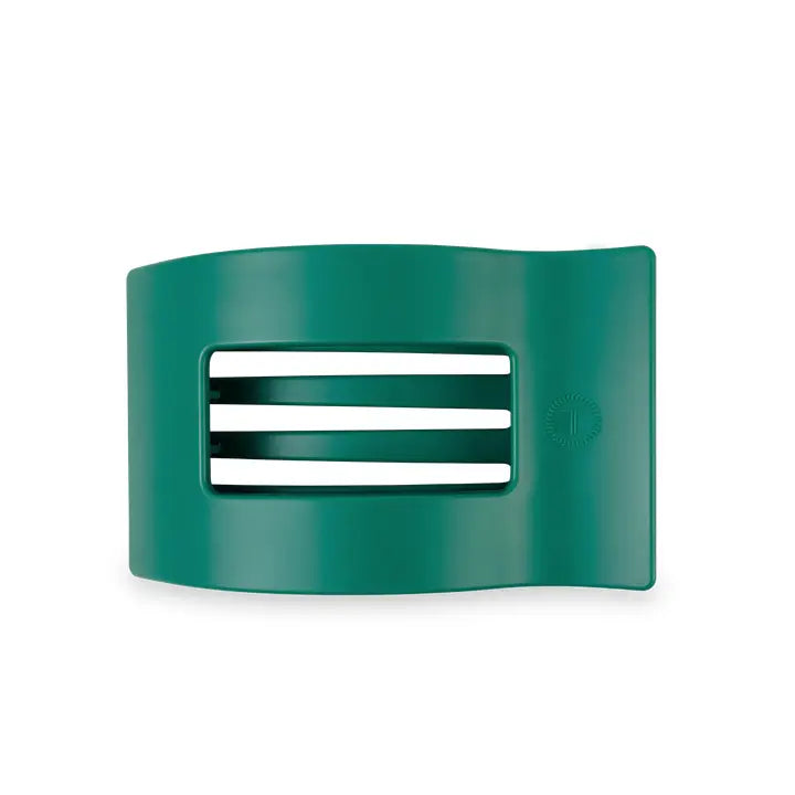 Teleties Flat Rectangle Hair Clip | Medium | Fir Real
