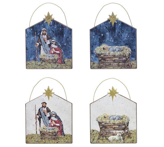 burton + BURTON WOODEN RELIGIOUS ORNAMENTS