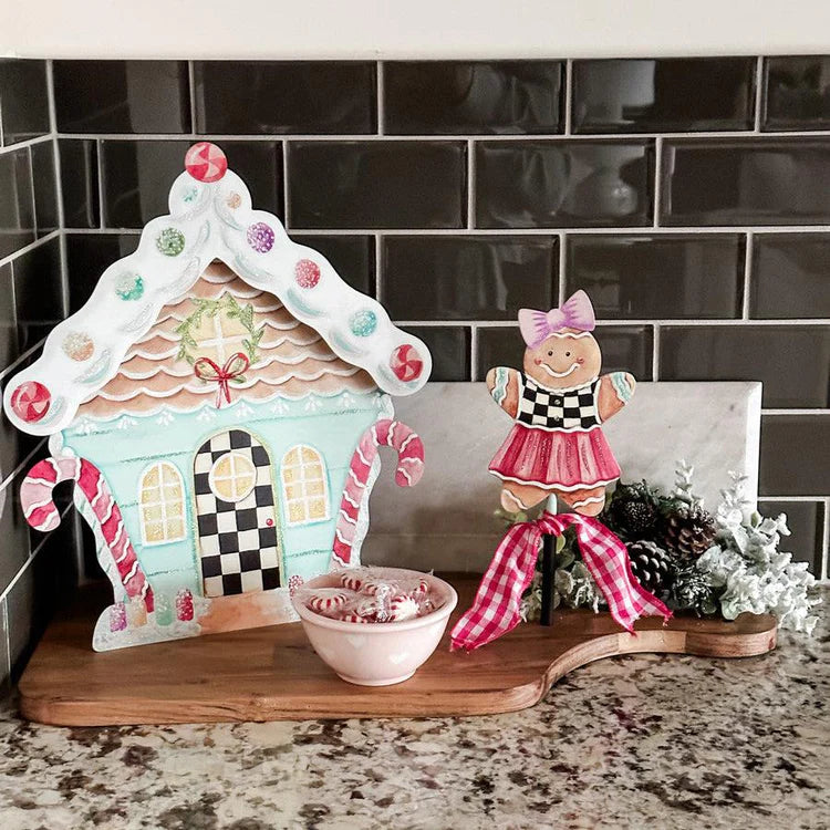 The Round Top Collection Gingerbread Girl Finial