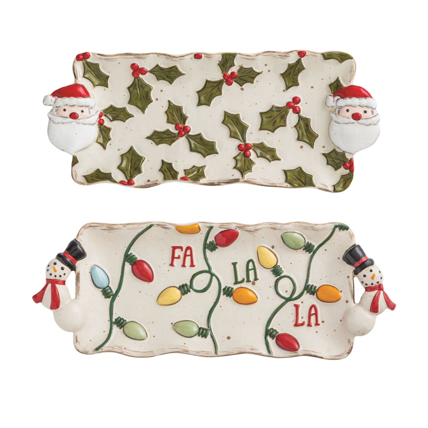MUD PIE CHRISTMAS HOLLY EVERYTHING DISH