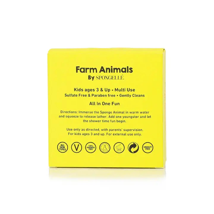 Spongelle Danny Duck Farm Animals Sponge