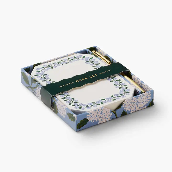 Rifle Paper Co. Hydrangea Note Writing Set