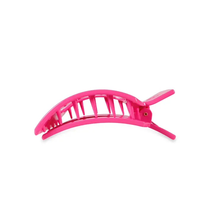 Teleties Flat Square Hair Clip | Medium | Tropical Punch