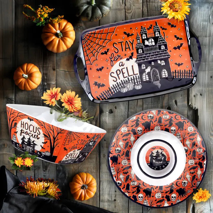 Certified International Halloween Hocus Pocus Melamine Deep Bowl 11in X 5in