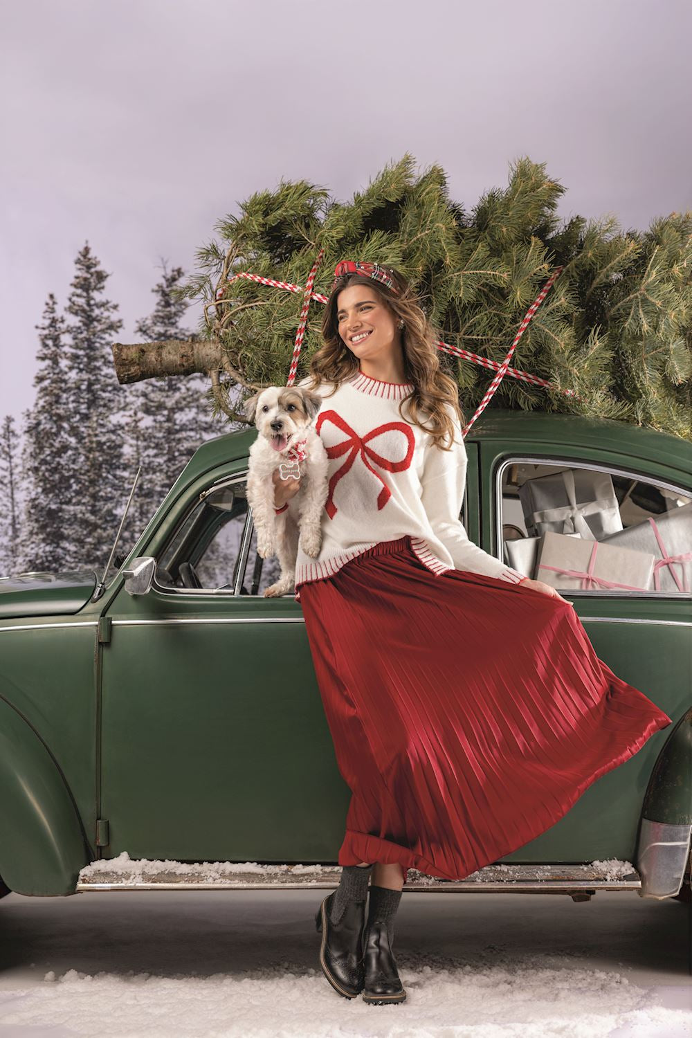MUD PIE WILDER BOW SWEATER