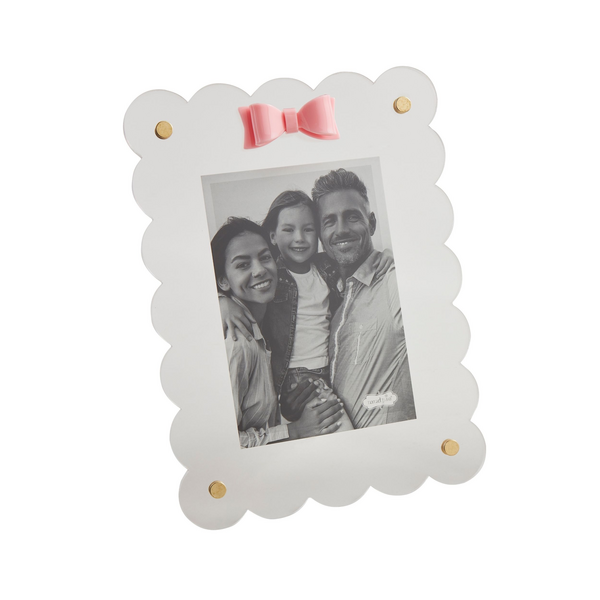 MUD PIE RECTANGLE ACRYLIC BOW FRAME