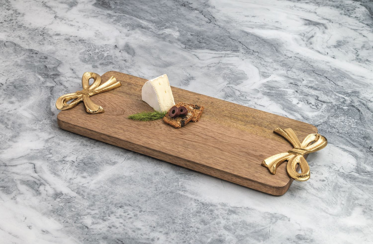 MUD PIE GOLD BOW BOARD
