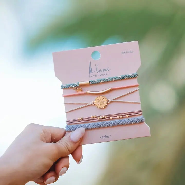 K'Lani Hair Tie Bracelets Explore